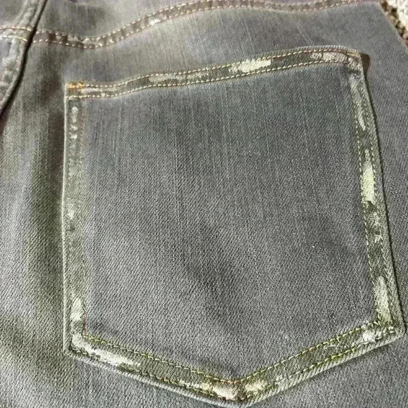 Soft Surroundings Ultimate Denim High-rise Foil Skinny Jeans Size 4 Gray - Picture 9 of 11